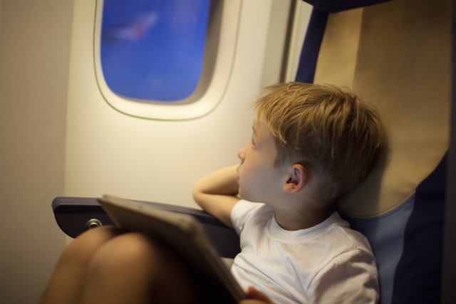 Child Flying Alone on Airline
