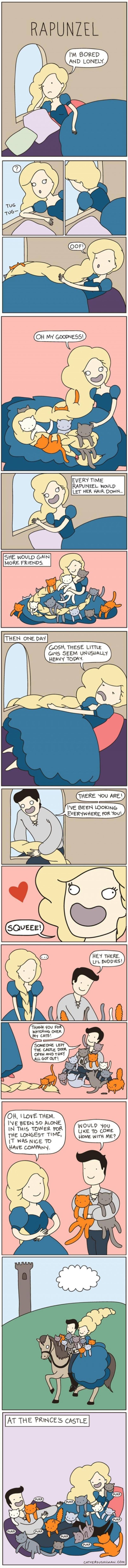 Rapunzel the Cat Lady